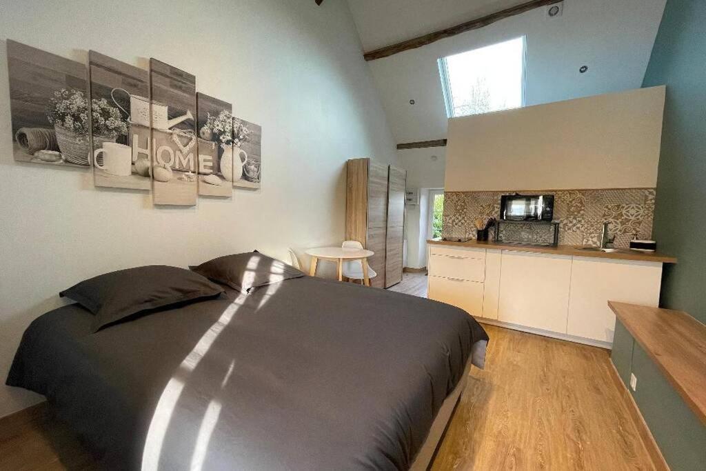 Studio Independant 2 Pers - Chatillon Sur Colmont La Petite Gare Exterior photo